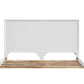 ELIJAH ACACIA WOOD QUEEN BED IN WHITE
