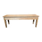 ELLA 3 PIECE BENCH DINING SET IN SOLID OAK 220CM - MyChocolateWood