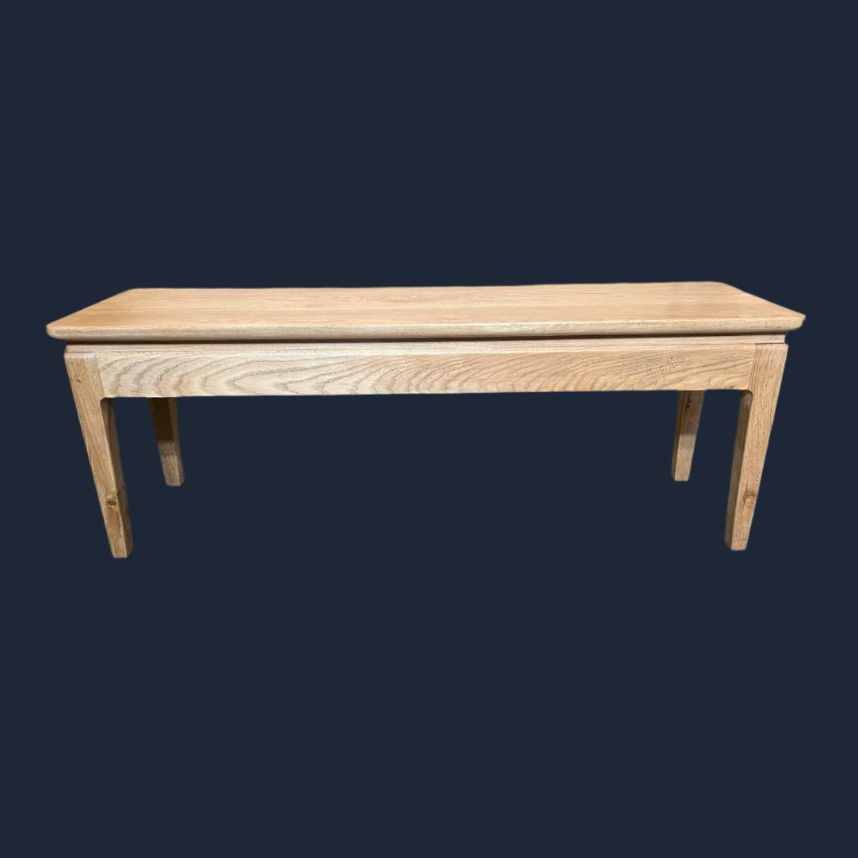 ELLA 3 PIECE BENCH DINING SET IN SOLID OAK 220CM - MyChocolateWood