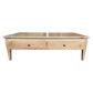 ELLA SOLID OAK 2 DRAWER COFFEE TABLE - MyChocolateWood