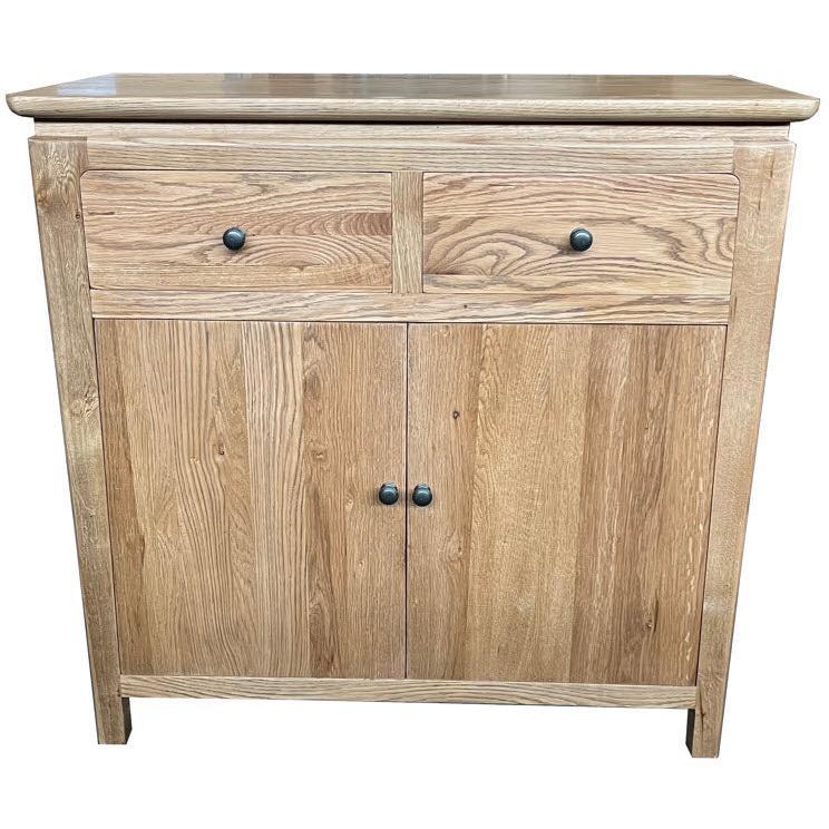 ELLA SOLID OAK BUFFET/SIDEBOARD 2 DOORS & 2 DRAWERS NATURAL - MyChocolateWood