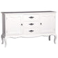 ELODIE BUFFET/SIDEBOARD 2 DOORS 3 DRAWERS IN SOLID MAHOGANY - WHITE - MyChocolateWood