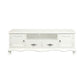 ELODIE SOLID MAHOGANY ETU/TV UNIT 2 DOORS 2 DRAWERS WHITE 168CM - MyChocolateWood
