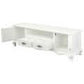 ELODIE SOLID MAHOGANY ETU/TV UNIT 2 DOORS 2 DRAWERS WHITE 168CM - MyChocolateWood