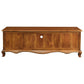 ELODIE SOLID MAHOGANY TV UNIT 2 DOORS 2 DRAWERS LIGHT PECAN 168CM - MyChocolateWood