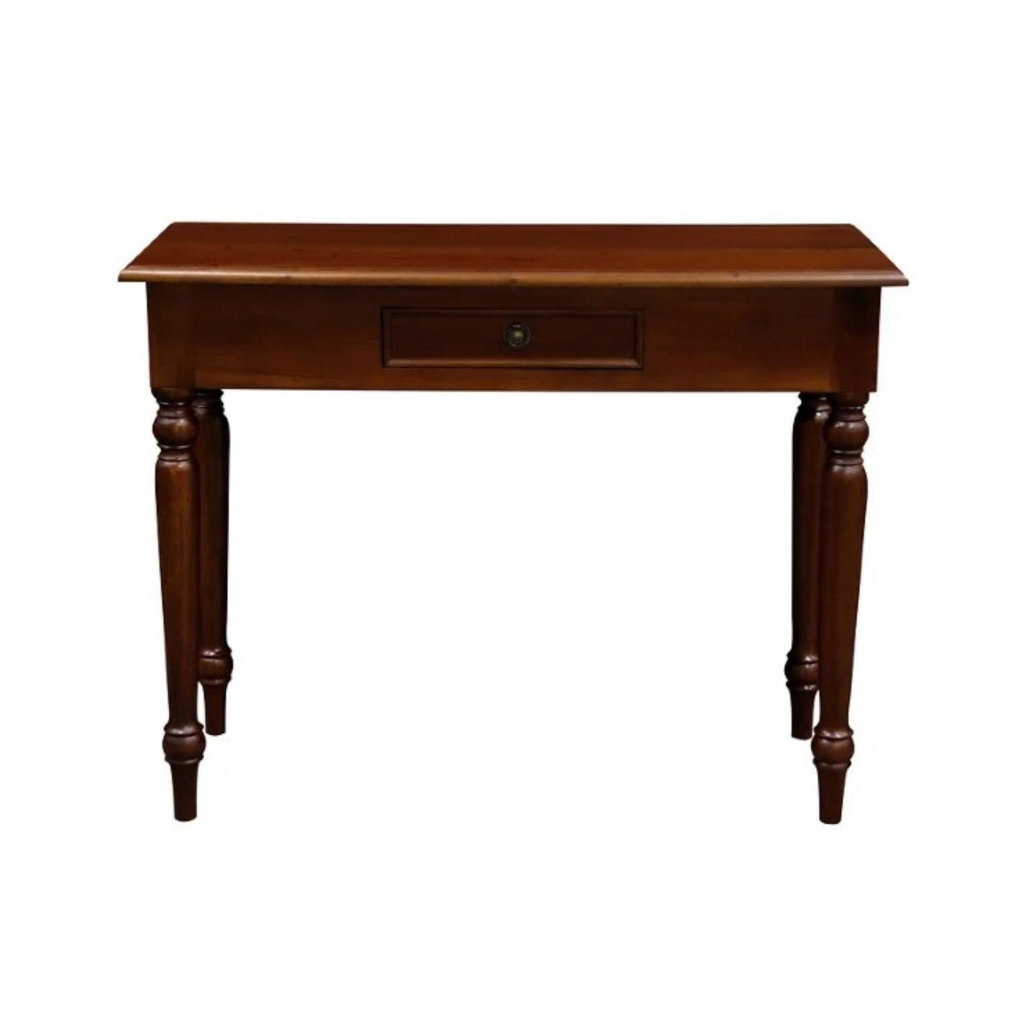 EMERY SOLID MAHOGANY TIMBER HALL TABLE /CONSOLE MAHOGANY COLOUR 100CM - MyChocolateWood