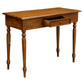 EMERY SOLID MAHOGANY TIMBER HALL TABLE/CONSOLE TABLE LIGHT PECAN - 100CM - MyChocolateWood