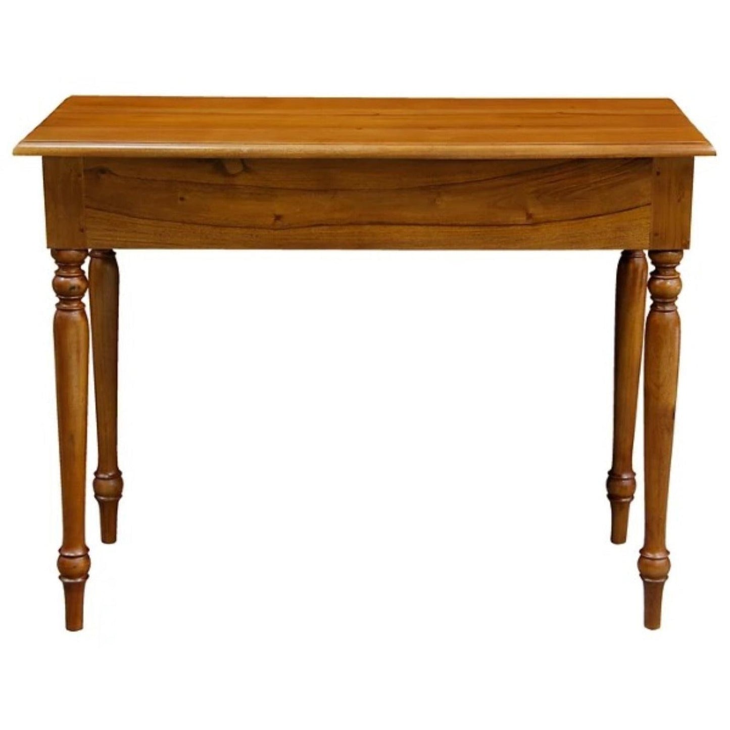 EMERY SOLID MAHOGANY TIMBER HALL TABLE/CONSOLE TABLE LIGHT PECAN - 100CM - MyChocolateWood