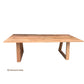 ESSENCE RECYCLED HARDWOOD DINING TABLE IN A RUSTIC FINISH AUSTRALIAN MADE TO ORDER - MyChocolateWood