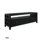 FABRIZIO 3 DRAWERS TV/ENTERTAINMENT UNIT IN BLACK - MyChocolateWood