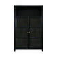 FABRIZIO DISPLAY CABINET IN BLACK - MyChocolateWood