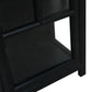 FABRIZIO DISPLAY CABINET IN BLACK - MyChocolateWood
