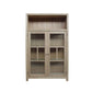 FABRIZIO DISPLAY CABINET IN RECLAIMED AGED - MyChocolateWood