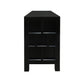 FABRIZIO MINDI WOOD 9 DRAWER DRESSER/ 9 DRAWER CHEST OF DRAWERS IN BLACK - MyChocolateWood