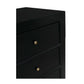 FABRIZIO MINDI WOOD 9 DRAWER DRESSER/ 9 DRAWER CHEST OF DRAWERS IN BLACK - MyChocolateWood