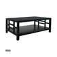 FABRIZIO MINDI WOOD COFFEE TABLE IN BLACK - MyChocolateWood