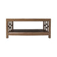 FABRIZIO MINDI WOOD COFFEE TABLE IN MINDI BROWN - MyChocolateWood