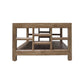 FABRIZIO MINDI WOOD COFFEE TABLE IN MINDI BROWN - MyChocolateWood
