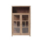 FABRIZIO MINDI WOOD DISPLAY CABINET IN MINDI BROWN - MyChocolateWood