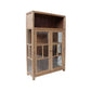 FABRIZIO MINDI WOOD DISPLAY CABINET IN MINDI BROWN - MyChocolateWood