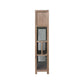 FABRIZIO MINDI WOOD DISPLAY CABINET IN MINDI BROWN - MyChocolateWood