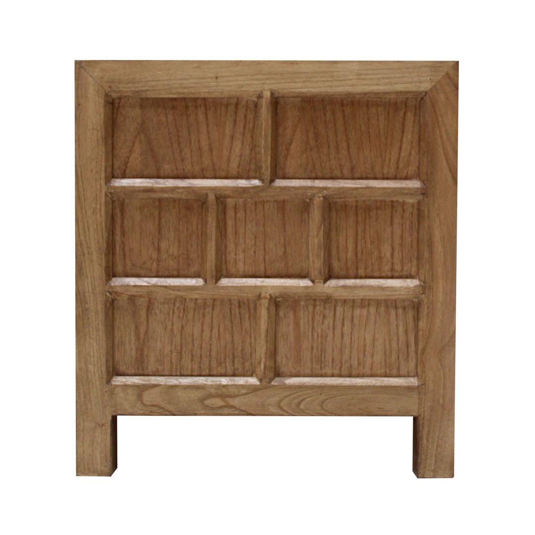 FABRIZIO MINDI WOOD TV UNIT 3 DRAWERS IN MINDI BROWN - MyChocolateWood