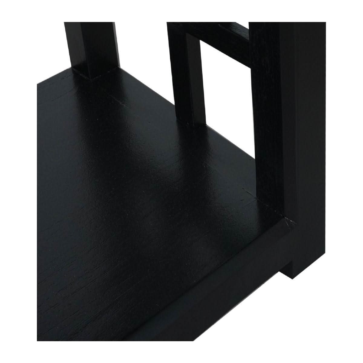 FABRIZIO SIDE/LAMP TABLE IN BLACK - MyChocolateWood