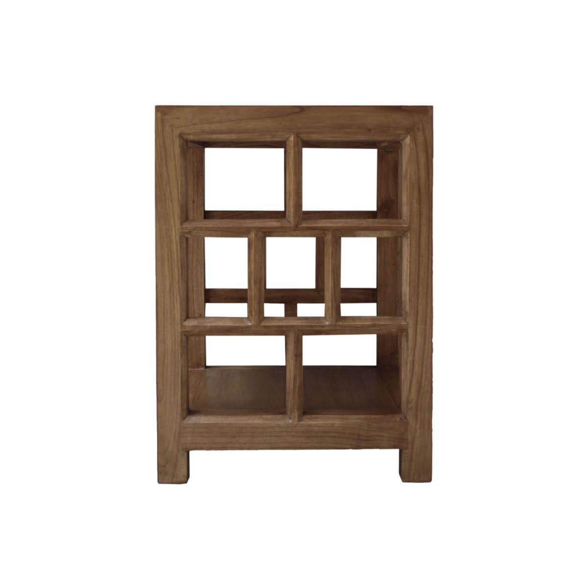 FABRIZIO SIDE/LAMP TABLE IN MINDI BROWN - MyChocolateWood