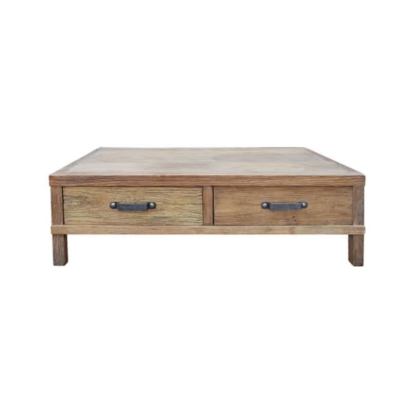 FAIRMONT RECYCLED ELM COFFEE TABLE - MyChocolateWood