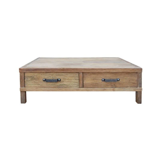 FAIRMONT RECYCLED ELM COFFEE TABLE - MyChocolateWood