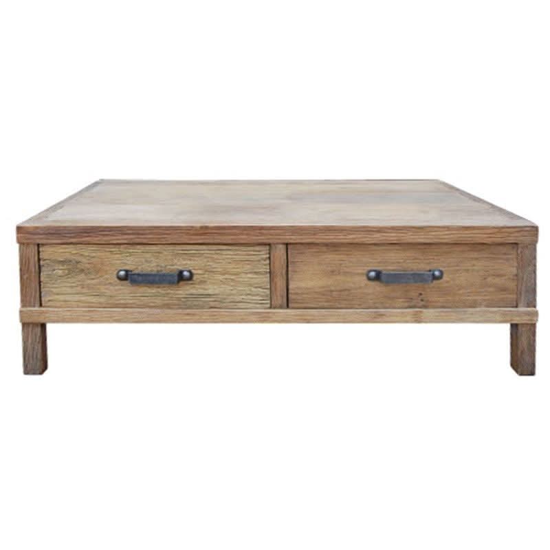 FAIRMONT RECYCLED ELM COFFEE TABLE - MyChocolateWood
