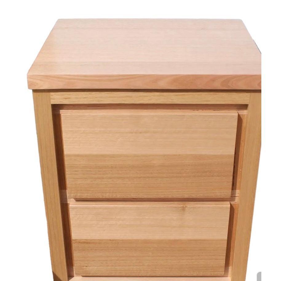 FEEBY QUEEN BEDROOM SUITE - SOLID TASSIE OAK TIMBER - MyChocolateWood