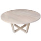FELLINI ROUND DINING TABLE IN SOLID TASSIE OAK 120CM AUSTRALIAN CUSTOM MADE TO ORDER - MyChocolateWood