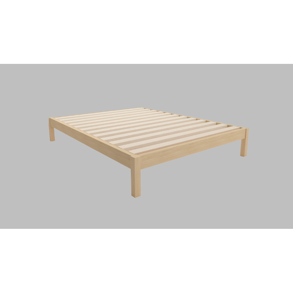 FERGUSON SOLID VIC ASH SUPER KING BACHELOR BED MADE TO ORDER - MyChocolateWood