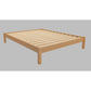FERGUSON SOLID VIC ASH SUPER KING BACHELOR BED MADE TO ORDER - MyChocolateWood