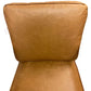 FINN LEATHER BUCKLE ARMCHAIR IN COLOMBIA BROWN - MyChocolateWood