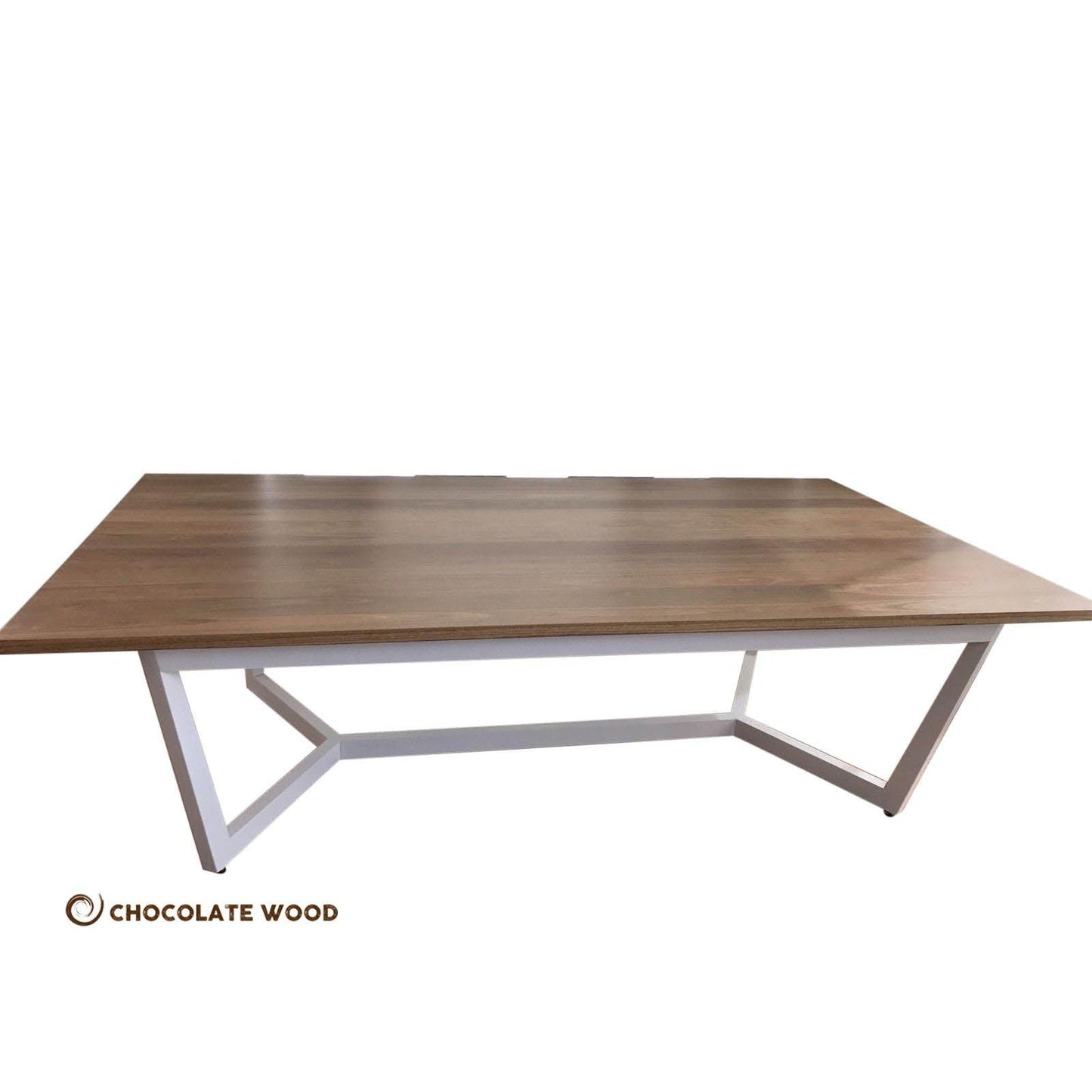 FIONA DINING TABLE IN SPOTTED GUM - AUSTRALIAN CUSTOM MADE - MyChocolateWood