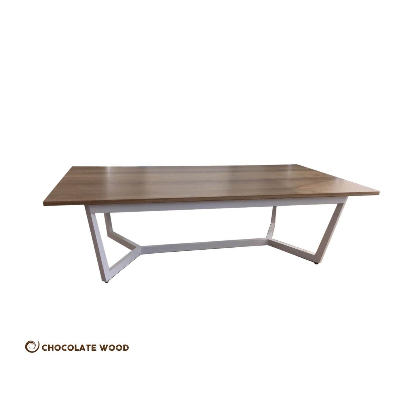 FIONA DINING TABLE IN SPOTTED GUM - AUSTRALIAN CUSTOM MADE - MyChocolateWood