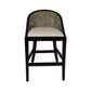 FIRENDI HAMPTONS RATTAN COUNTER STOOL IN BLACK SHADOW - MyChocolateWood