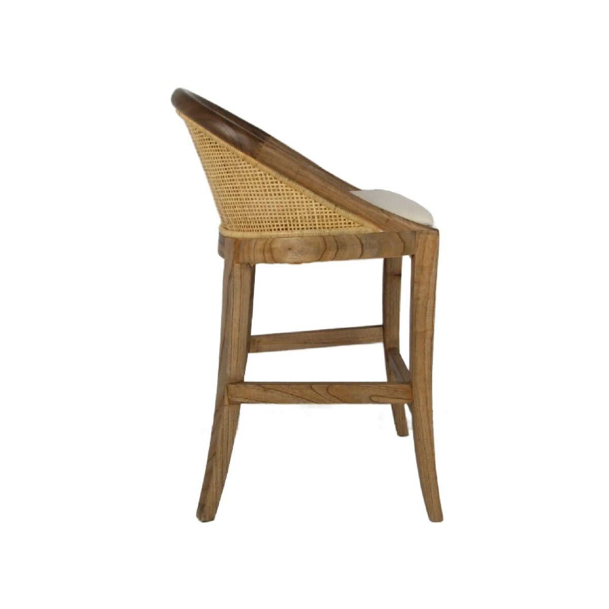 FIRENDI HAMPTONS RATTAN COUNTER STOOL IN NATURAL - MyChocolateWood