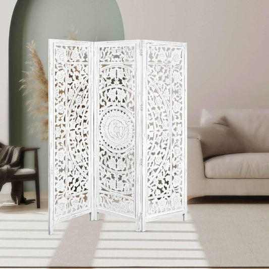 FLEMINGTON SCREEN 150X 2.4 X 180CM IN ANTIQUE WHITE - MyChocolateWood