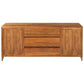 FLORINA BLACKWOOD BUFFET/SIDEBOARD 2 DOORS 3 DRAWERS NATURAL 180CM - MyChocolateWood