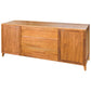 FLORINA BLACKWOOD BUFFET/SIDEBOARD 2 DOORS 3 DRAWERS NATURAL 180CM - MyChocolateWood