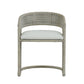 FORSTER  HAMPTON RATTAN DINING CHAIR  IN NATURAL OR WHITE
