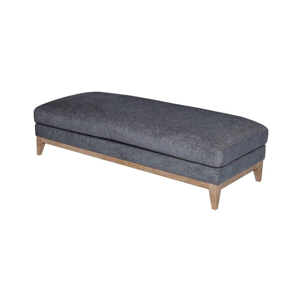 FREYA LARGE OTTOMAN IN DARK GREY - MyChocolateWood