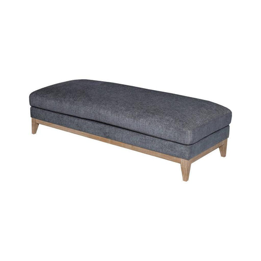 FREYA LARGE OTTOMAN IN DARK GREY - MyChocolateWood