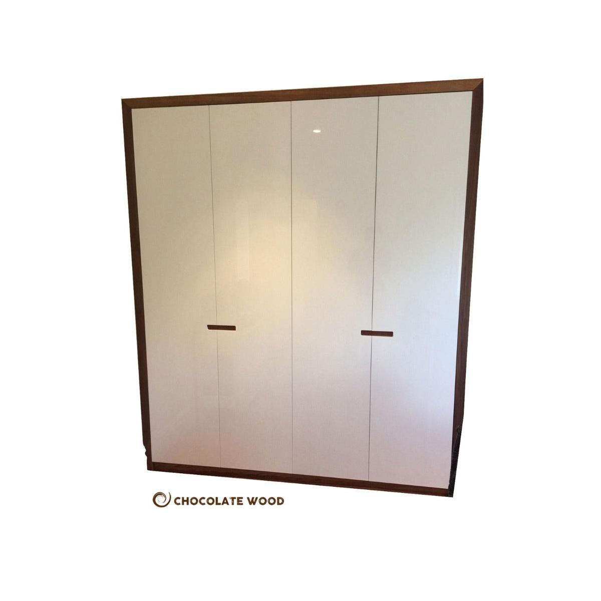 FRIEDELS TASSIE OAK WARDROBE WITH 4 DOORS - CUSTOM MADE - MyChocolateWood
