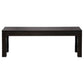 FULTON SOLID MAHOAGNY TIMBER BENCH 1IN CHOCOLATE 128CM - MyChocolateWood