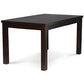 FULTON SOLID MAHOGANY DINING TABLE IN CHOCOLATE 180CM - MyChocolateWood