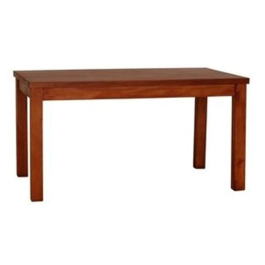 FULTON SOLID MAHOGANY DINING TABLE IN LIGHT PECAN 180CM - MyChocolateWood
